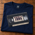 Rewind to 1985 T-Shirt – Retro Chicago Football VHS Tee