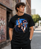 Chicago Bears “Fight” Rally Moment T-Shirt – Football Fan Graphic Tee