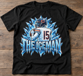 The Iceman Football Shirt & Hoodie – #15 Ice Design